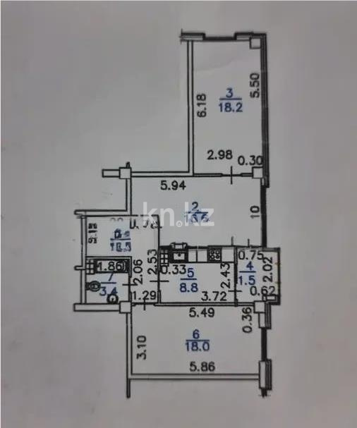 Продажа 3-комнатной квартиры, 75 м² в Алматы - фото 6