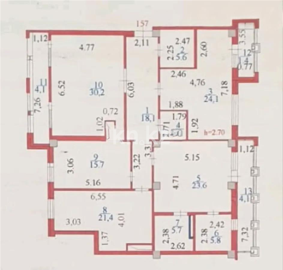 Продажа 4-комнатной квартиры, 163 м² в Астане - фото 9