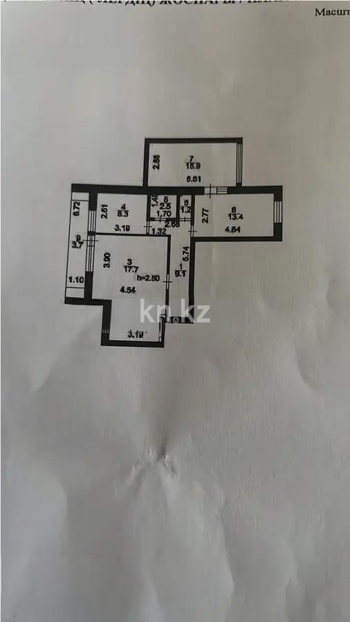 Продажа 4-комнатной квартиры, 80 м², ул. Кенесары, дом  93 в Астане