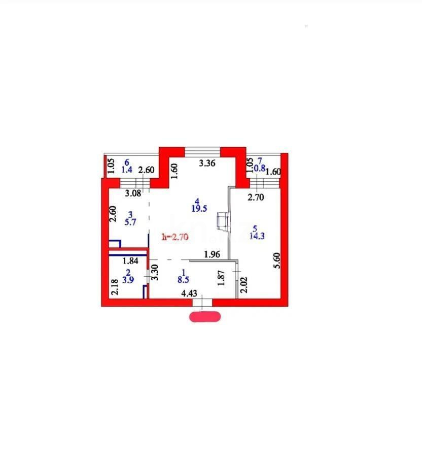 Продажа 2-комнатной квартиры, 54 м² в Астане - фото 5