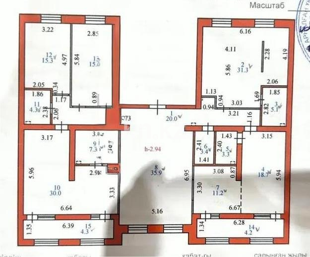 Продажа 5-комнатной квартиры, 210 м² в Астане - фото 9