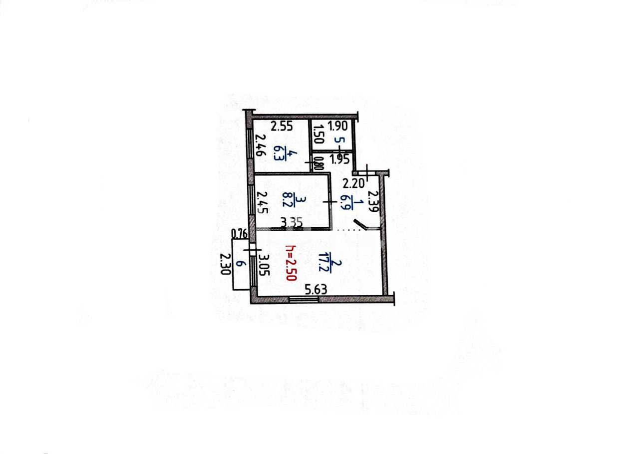 Продажа 2-комнатной квартиры, 42 м² в Усть-Каменогорске - фото 9