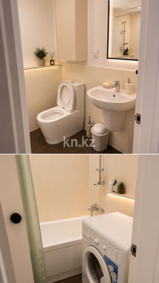 Аренда 1-комнатной квартиры посуточно, 48 м² в Астане - фото 3