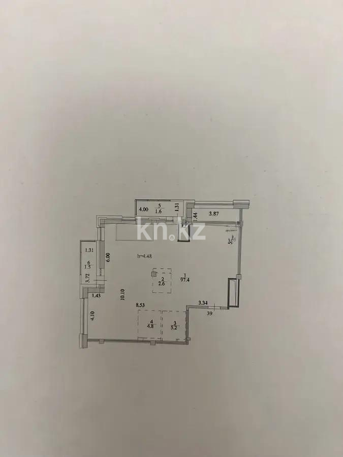 Продажа 1-комнатной квартиры, 113.1 м², ул. Аманжолова, дом  22 в Астане