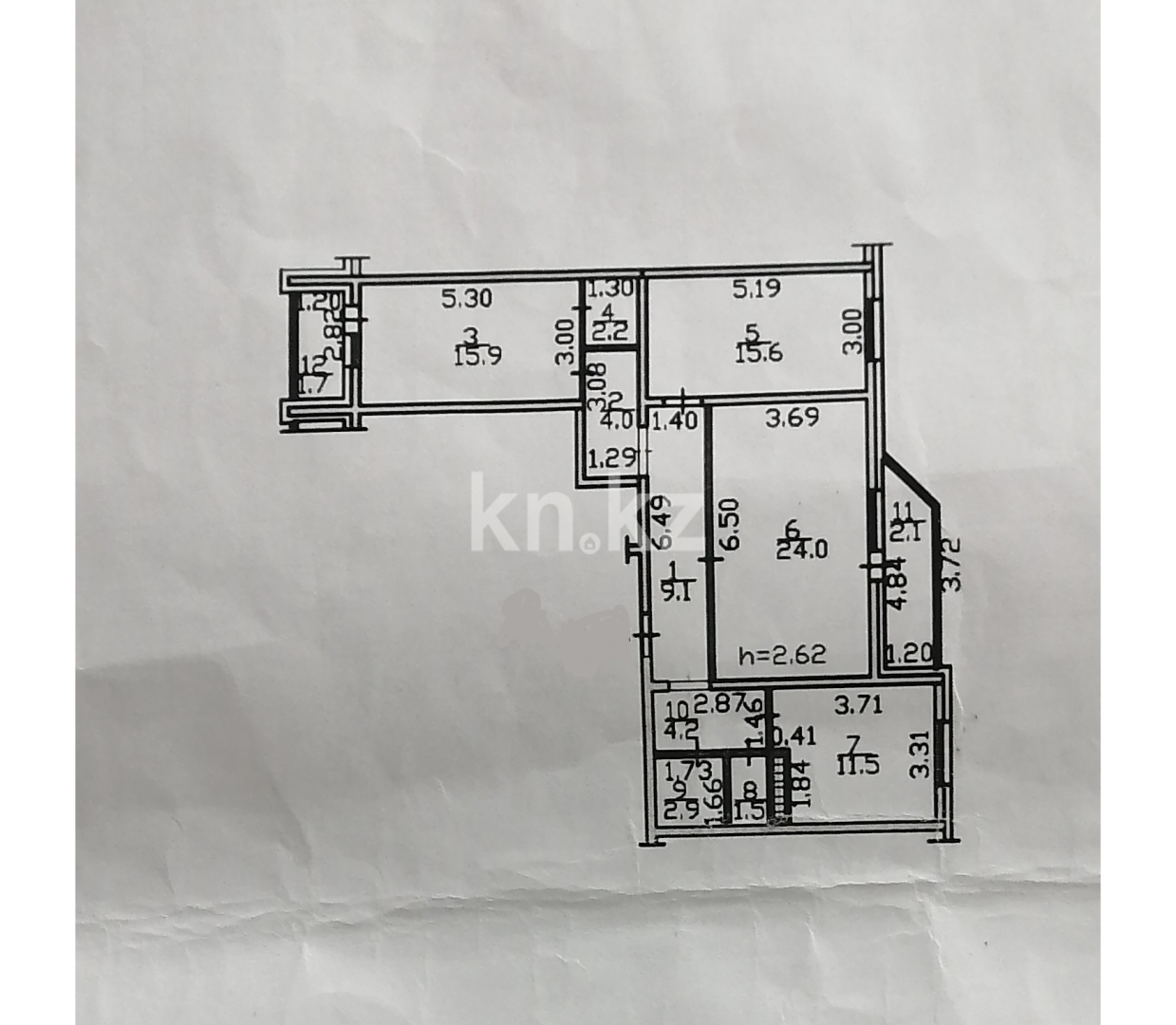 Продажа 3-комнатной квартиры, 94.9 м² в Усть-Каменогорске - фото 4
