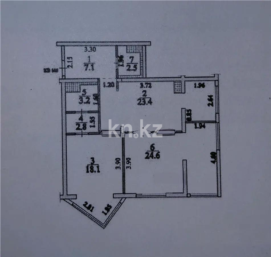 Продажа 2-комнатной квартиры, 82 м² в Алматы - фото 6