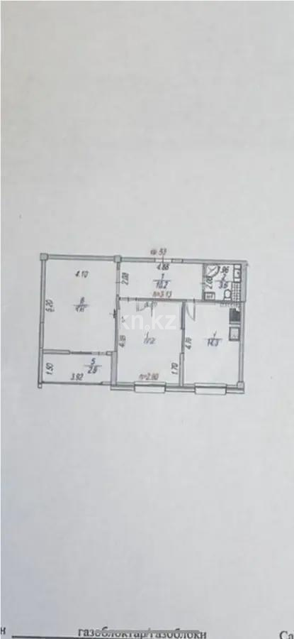 Продажа 2-комнатной квартиры, 71 м², мкр-н Астана, дом  1/19 стр в Алматы