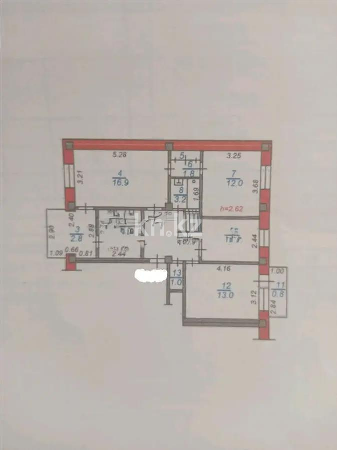 Продажа 4-комнатной квартиры, 80 м² в Алматы
