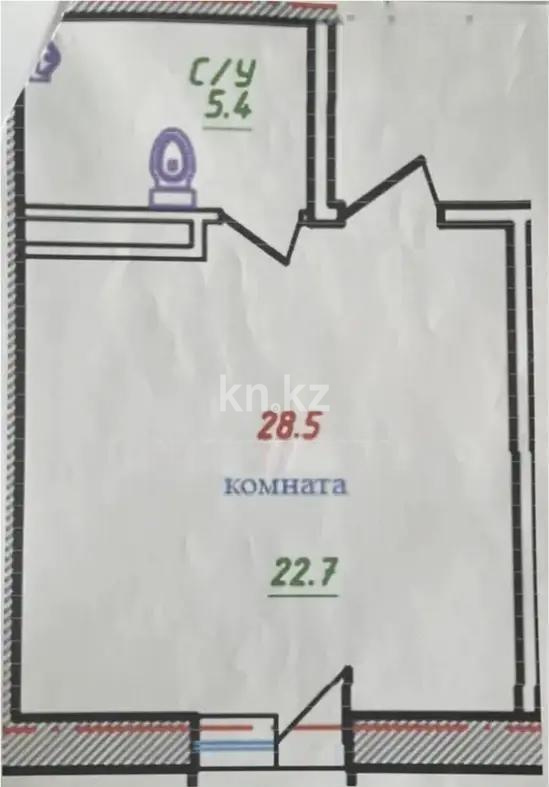 Продажа 1-комнатной квартиры, 30 м², ул. Есенберлина, дом  5 в Астане - фото 4