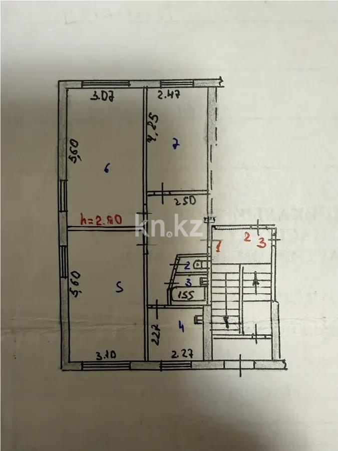 Продажа 3-комнатной квартиры, 61 м² в Темиртау - фото 8