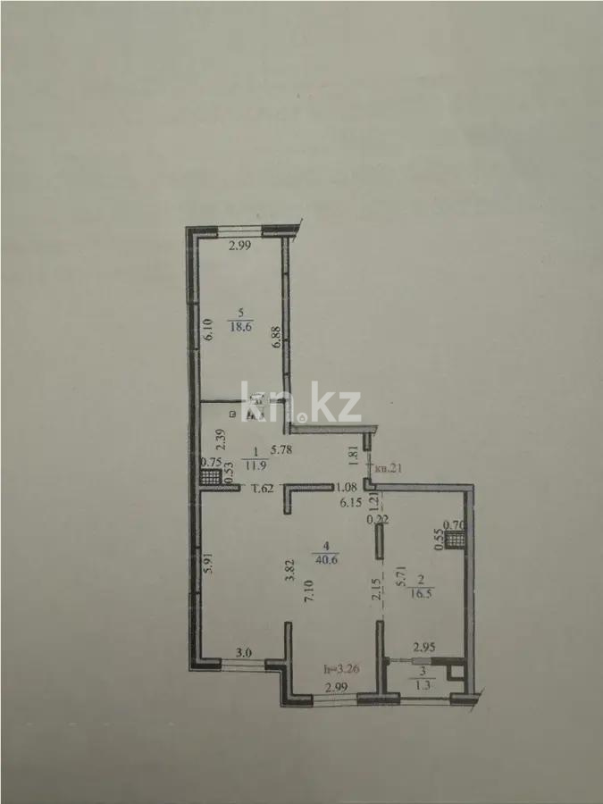 Продажа 3-комнатной квартиры, 89 м² в Алматы - фото 2