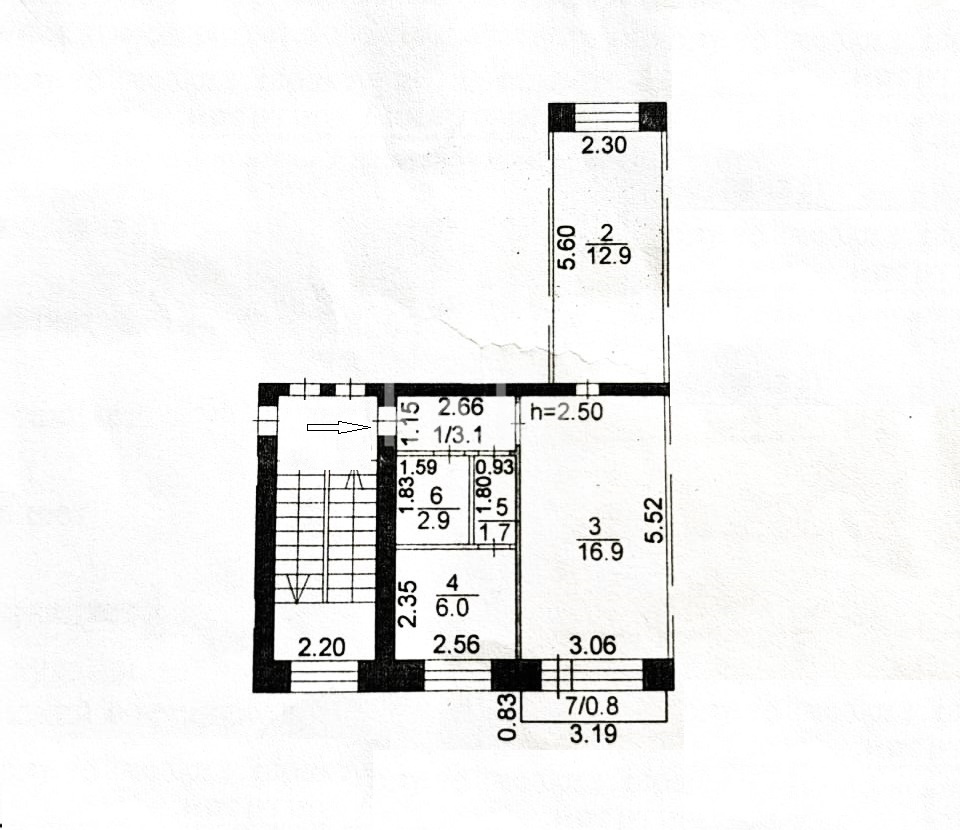 Продажа 2-комнатной квартиры, 44 м² в Караганде - фото 30