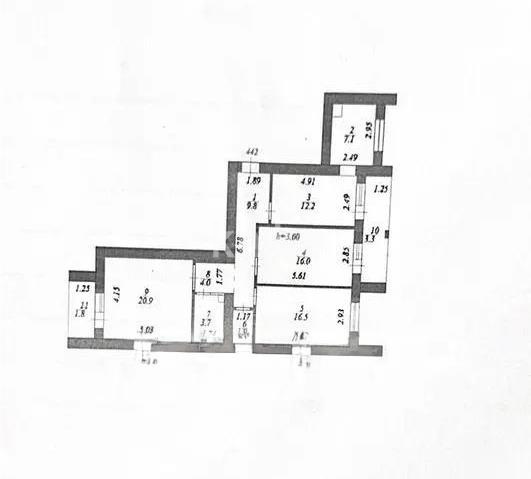 Продажа 3-комнатной квартиры, 97.3 м² в Астане