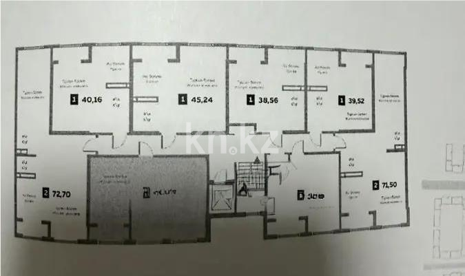Продажа 2-комнатной квартиры, 52.53 м², ул. Бурундайская, дом  91а в Алматы