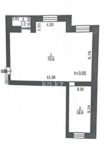 Продажа 3-комнатной квартиры, 90 м² в Караганде - фото 2