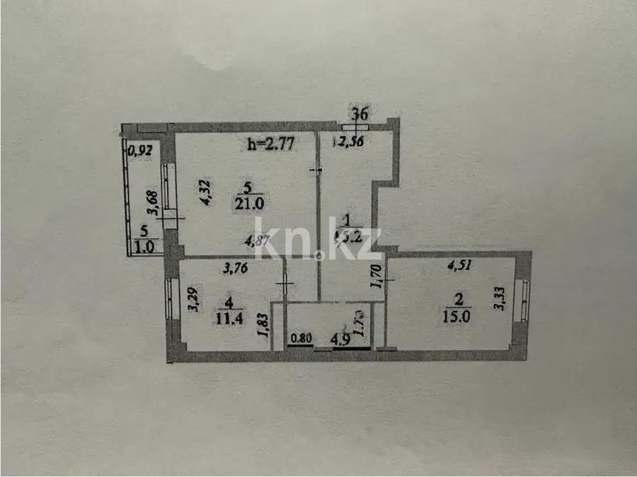 Продажа 2-комнатной квартиры, 68.5 м² в Астане - фото 7