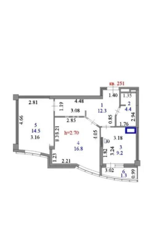 Продажа 2-комнатной квартиры, 58.5 м² в Астане - фото 12
