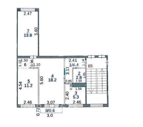 Продажа 3-комнатной квартиры, 58 м² в Караганде - фото 7