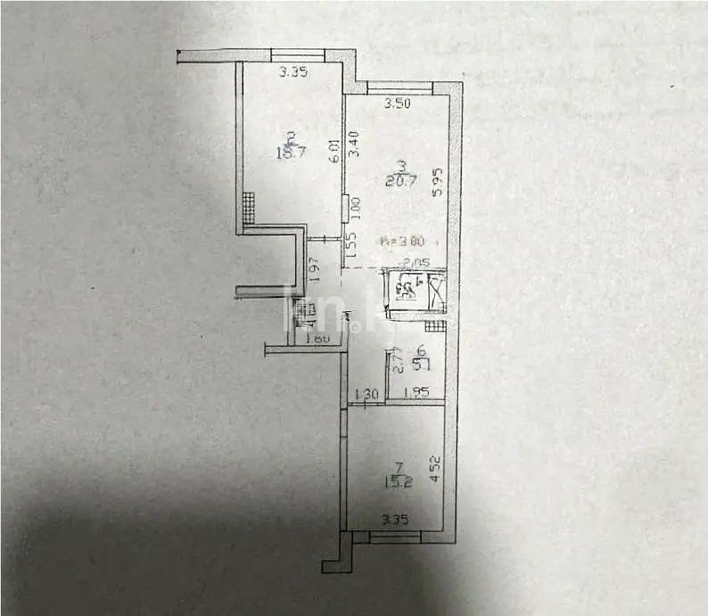Продажа 3-комнатной квартиры, 73.6 м² в Алматы - фото 4
