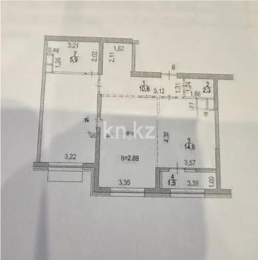 Продажа 2-комнатной квартиры, 71 м² в Алматы