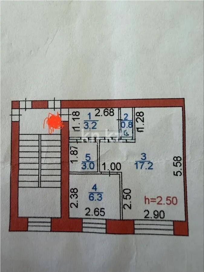 Продажа 1-комнатной квартиры, 30 м² в Караганде - фото 5