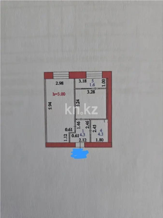 Продажа 1-комнатной квартиры, 40 м², ул. Айтматова, дом  77/6 в Астане