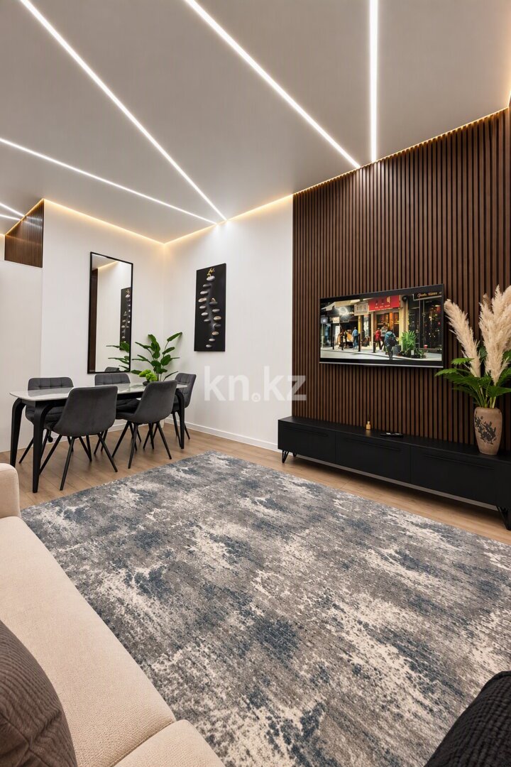 Аренда 2-комнатной квартиры посуточно, 52 м² в Алматы - фото 13