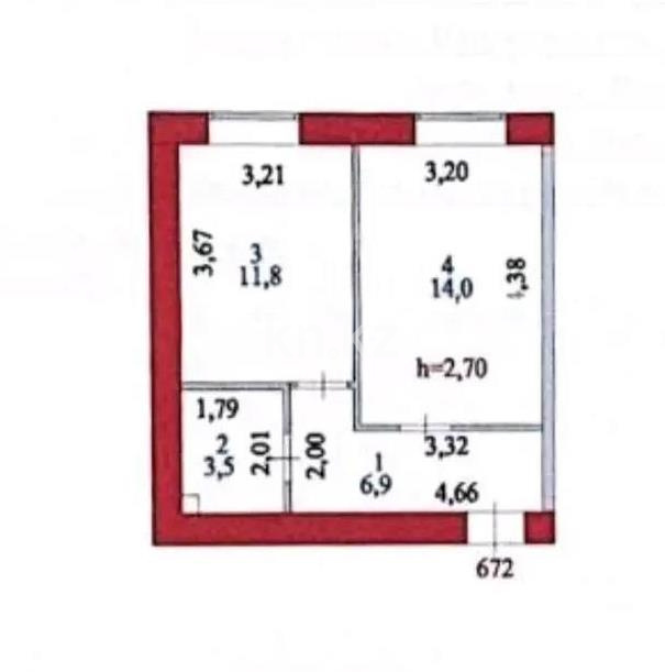 Продажа 1-комнатной квартиры, 36.2 м² в Астане - фото 4
