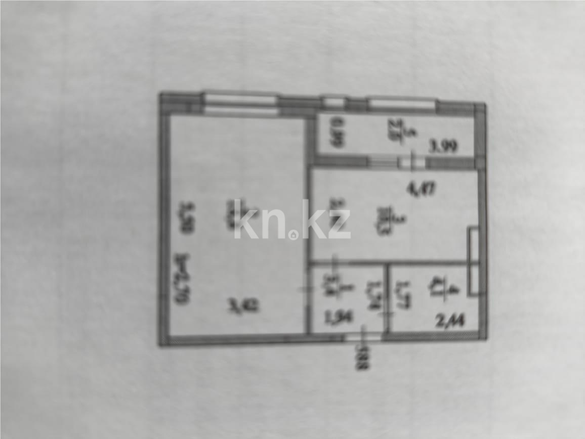 Продажа 1-комнатной квартиры, 39 м² в Астане - фото 10