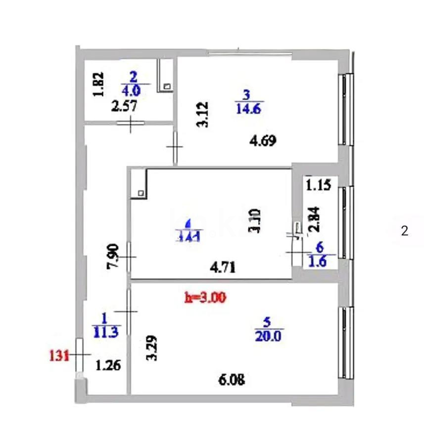 Продажа 2-комнатной квартиры, 66 м² в Астане - фото 4