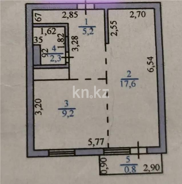 Продажа 1-комнатной квартиры, 35.1 м² в Астане - фото 5