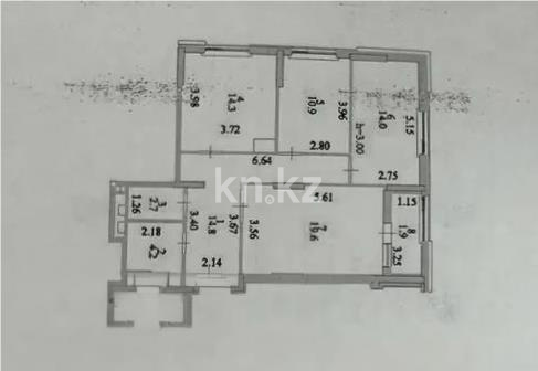Продажа 3-комнатной квартиры, 83 м² в Астане