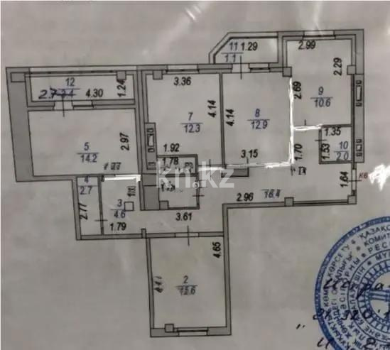Продажа 4-комнатной квартиры, 101.1 м² в Астане - фото 4