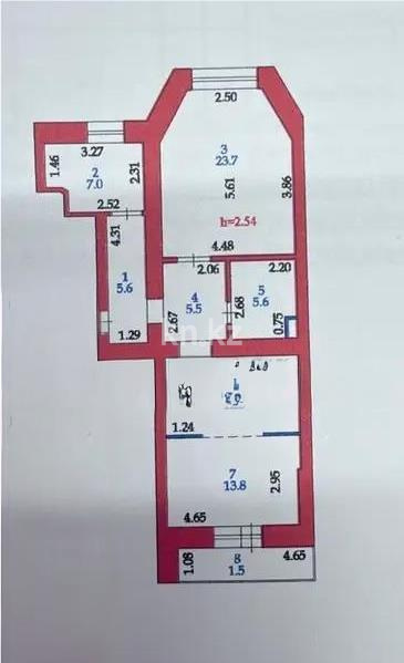 Продажа 2-комнатной квартиры, 75 м² в Астане - фото 5