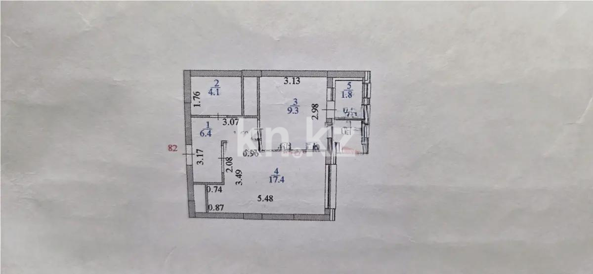 Продажа 1-комнатной квартиры, 40.2 м² в Астане - фото 6