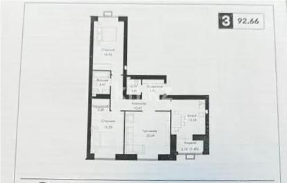Продажа 3-комнатной квартиры, 93 м² в Астане - фото 4