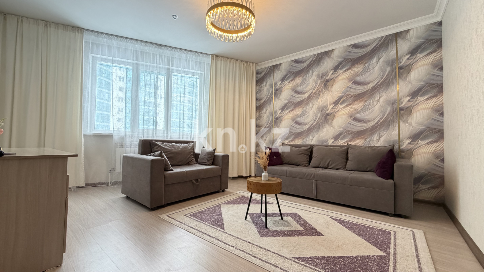 Аренда 2-комнатной квартиры посуточно, 70 м² в Астане - фото 2