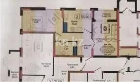 Продажа 2-комнатной квартиры, 55.56 м², ул. Анет баба, дом  4 в Астане - фото 3