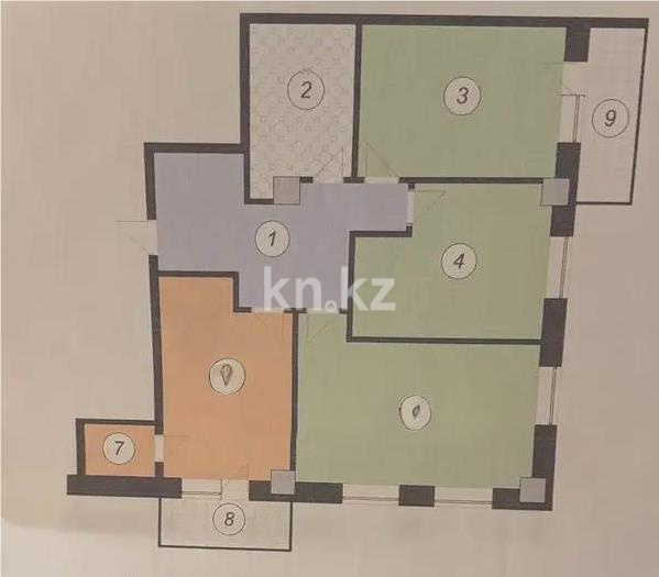 Продажа 3-комнатной квартиры, 92 м² в Караганде - фото 7