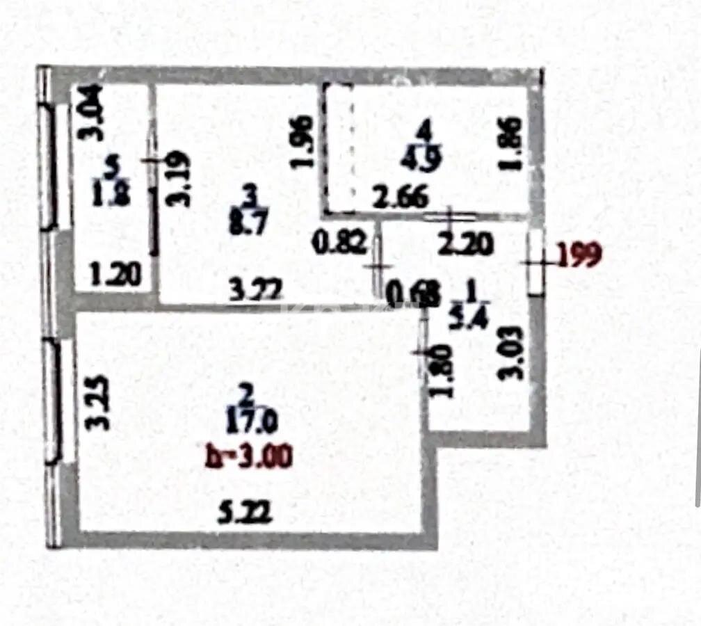 Продажа 1-комнатной квартиры, 37.8 м² в Астане - фото 3