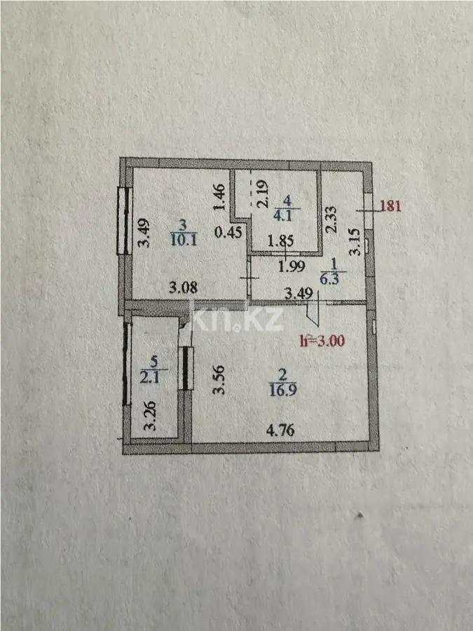 Продажа 1-комнатной квартиры, 39.5 м² в Астане - фото 4