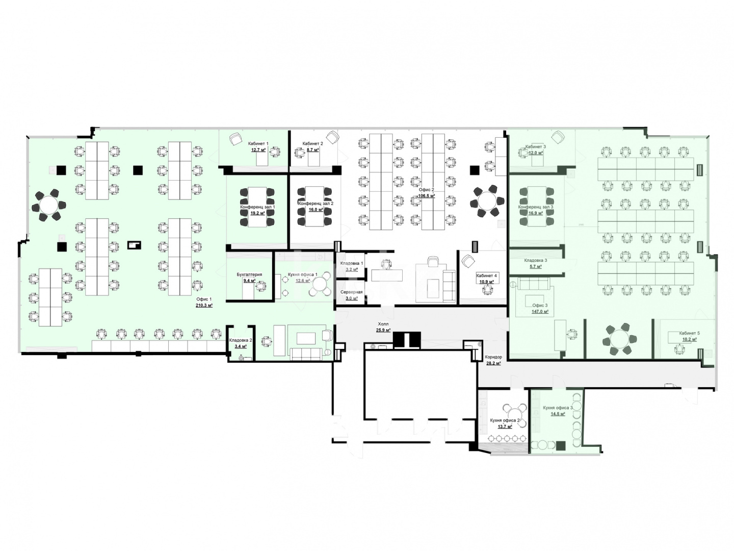 Аренда , ул. Наурызбай батыра, дом  17А в Алматы - фото 10