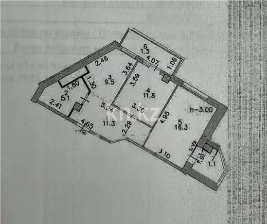 Продажа 2-комнатной квартиры, 56.4 м² в Астане - фото 6