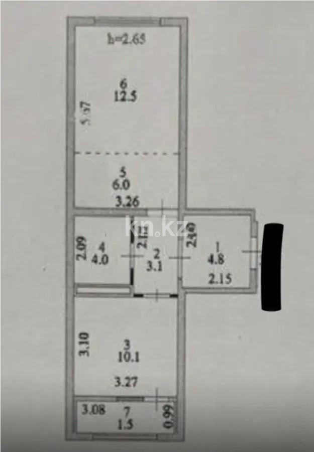 Продажа 2-комнатной квартиры, 42 м² в Астане - фото 6