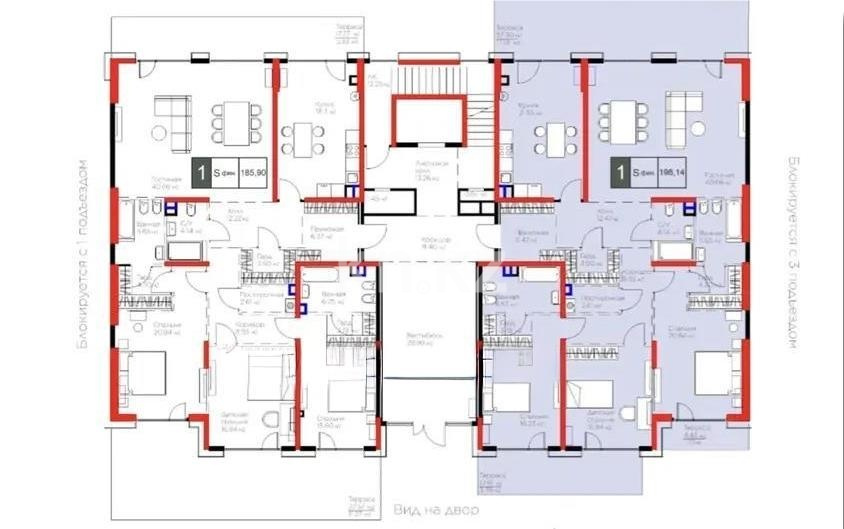 Продажа 4-комнатной квартиры, 196 м² в Алматы