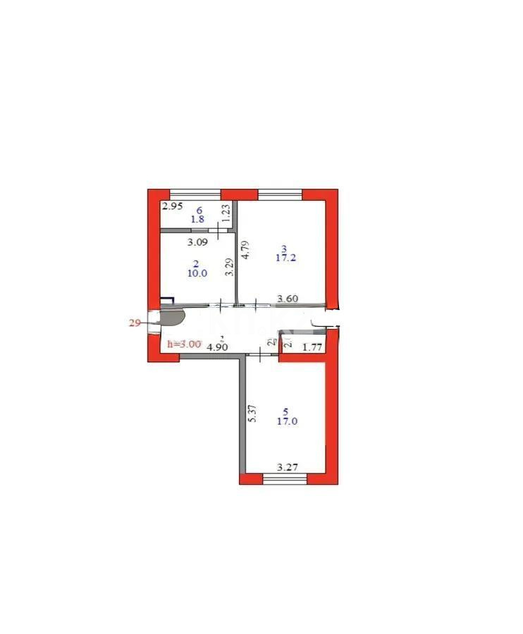 Продажа 2-комнатной квартиры, 60 м² в Астане