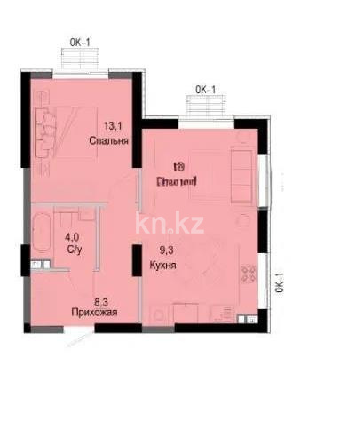 Продажа 2-комнатной квартиры, 50 м², ул. Утепова, дом  31 в Алматы