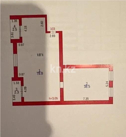 Продажа 4-комнатной квартиры, 122 м² в Караганде - фото 2