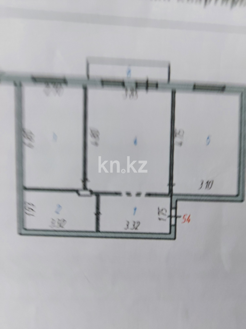 Аренда 2-комнатной квартиры, 57 м², пр. Республики, дом  8 в Темиртау