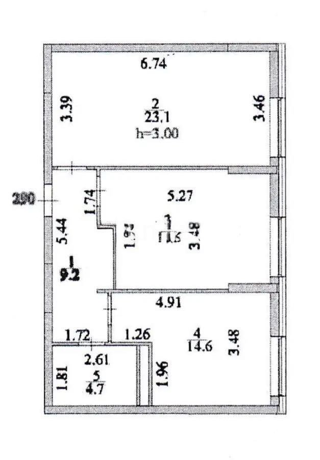 Продажа 2-комнатной квартиры, 69.4 м² в Астане - фото 5